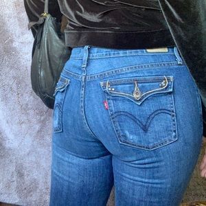 🤎👖VTG Y2K LEVI 515 BOOTCUT JEANS👖🤎
